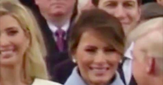 Jalousie ? Voici pourquoi Melania Trump a fait cette tête lors de l'investiture de son mari (Vidéo)