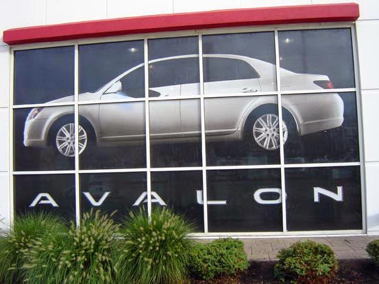 Percetakan Jatinegara: Aplikasi Produk dari STICKER ONE WAY VISION