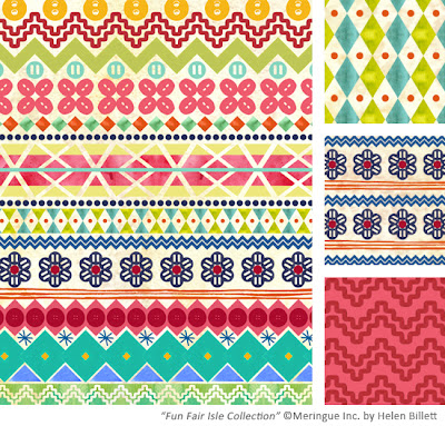 Pattern course showcase part 3 - Module 3 (April 2012 class) 17 Helen Billett Fun Fair Isle Collection+%281%29 Pattern course showcase part 3 - Module 3 (April 2012 class)