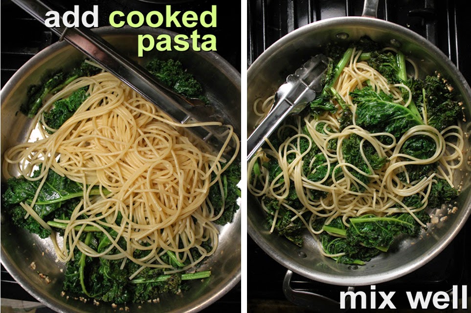The 99 Cent Chef Pasta with Kale