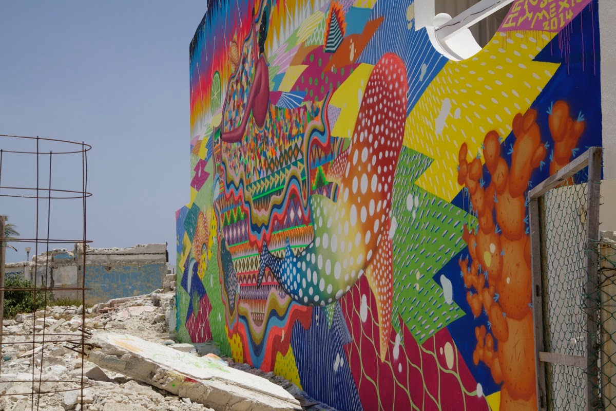 SEA WALLS on Isla Mujeres in Cancun, Mexico 2014