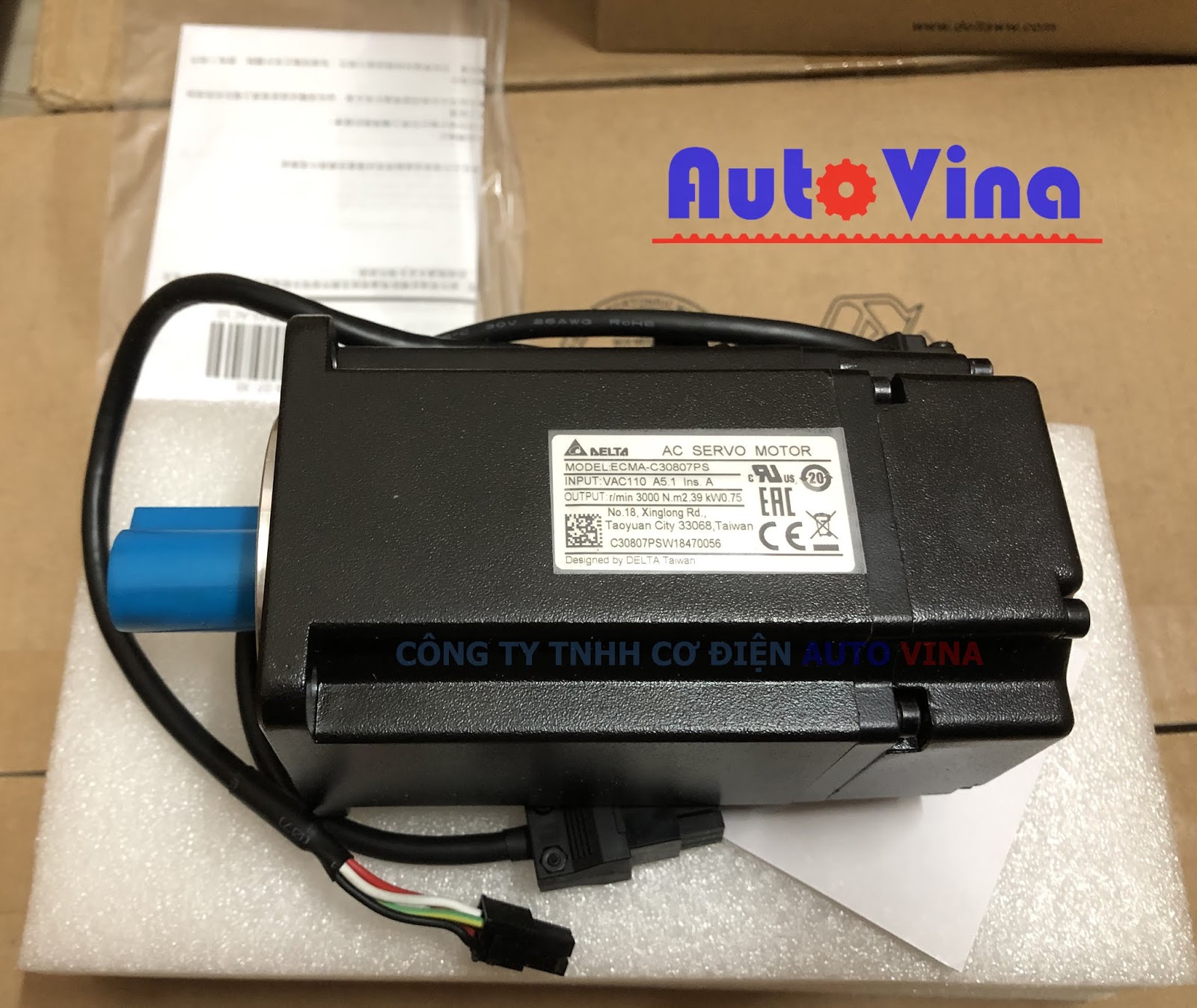 AC Servo Motor ECMA-C30807PS Đại lý bán động cơ AC Servo Motor ECMA-C30807PS hãng Delta tại Việt Nam