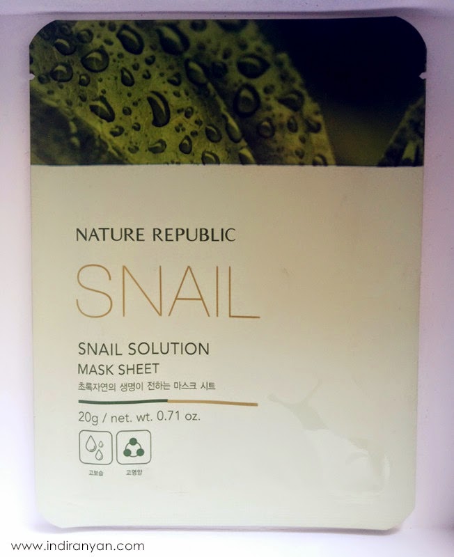 Nature Republic - Snail Solution Mask Sheet 