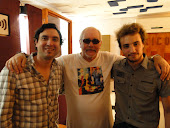 Con Hugo Araujo y Leonardo Andersen
