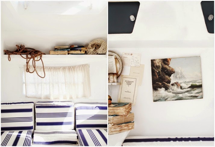 Decoración interior de caravanas
