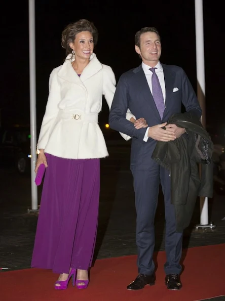 Dutch Royals at a celebration of the reign of Princess Beatrix