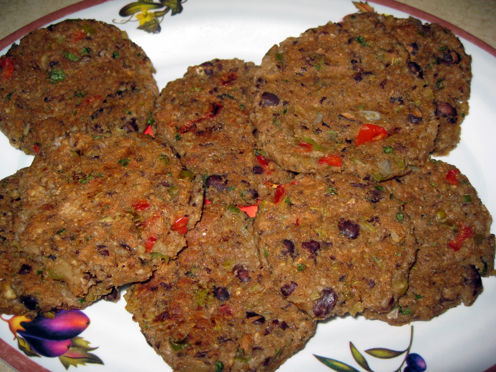 Kari Cooks Black Bean Patties