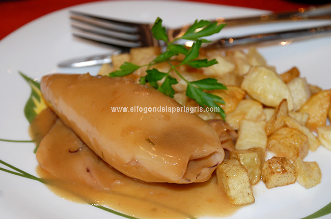 Chipirones rellenos Chipirones rellenos