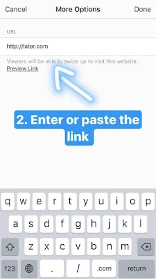 Cara Menambahkan Link di Instagram Story (Swipe Up)