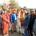 केसरिया हिंदू विहिनी के संस्थापक का गंगा बैराज पर हुआ भव्य स्वागत