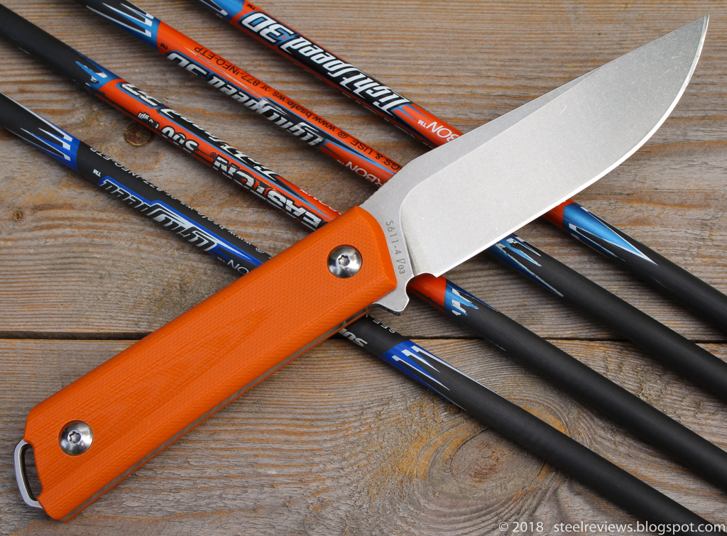 Steel Reviews Review Sanrenmu S611 compact fixed blade knife