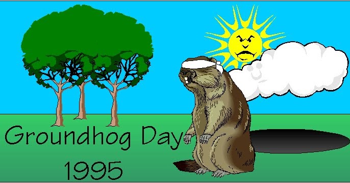 Did the groundhog see his shadow?