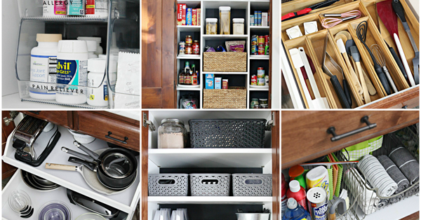 Organization Ideas for a Kitchen Cabinet Overhaul - Kelley Nan  Kitchen cupboard  organization, Kitchen cabinet organization layout, Cupboards organization