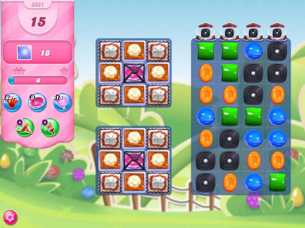 Candy Crush Saga level 3331 Candy Crush Saga level 3331