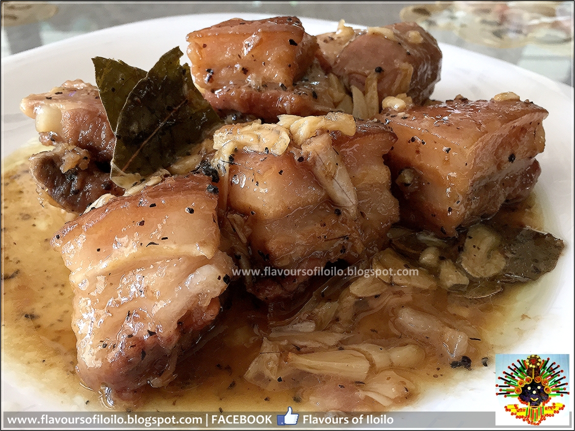 ILOILO FOOD TRIP Pork Liempo "White" Adobo