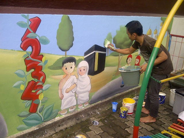 Lukisan Dinding tk/paud Lukisan Dinding tk/paud
