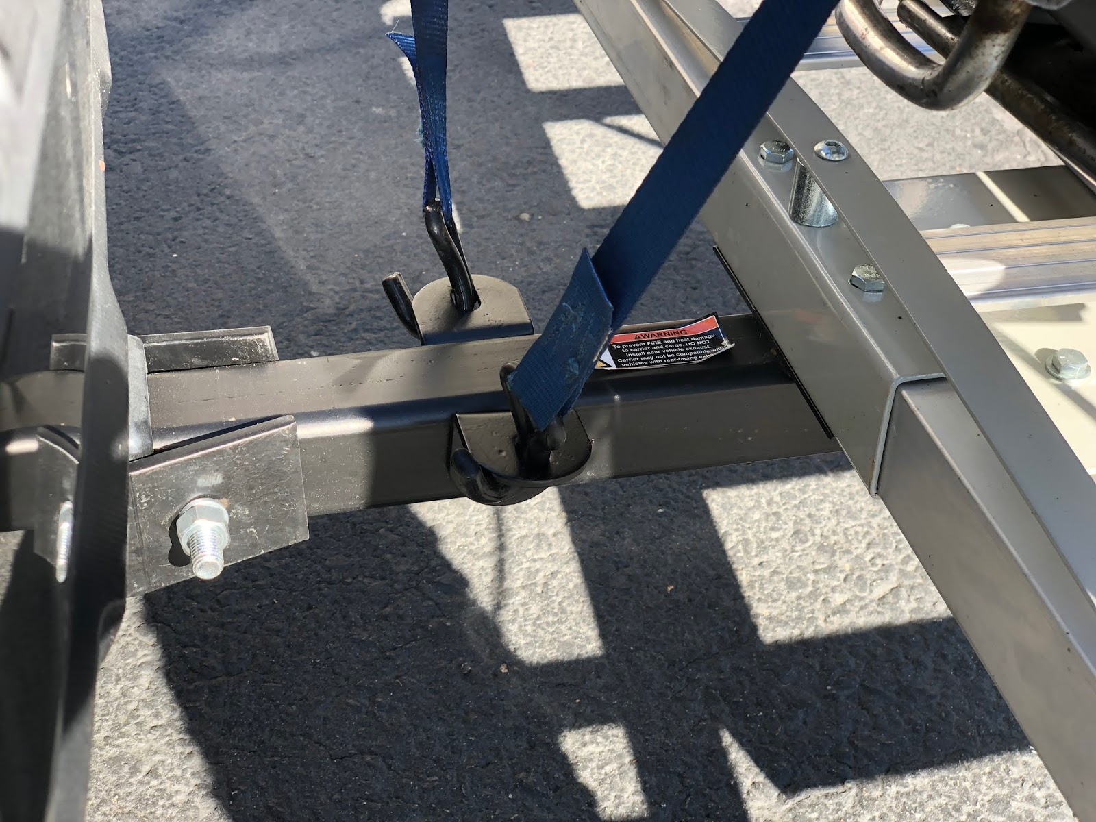 Harbor Freight/Haul Master Motorcycle Carrier for use with a CT90