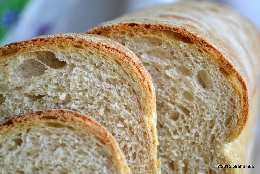 Jasny chleb na zakwasie, łatwy