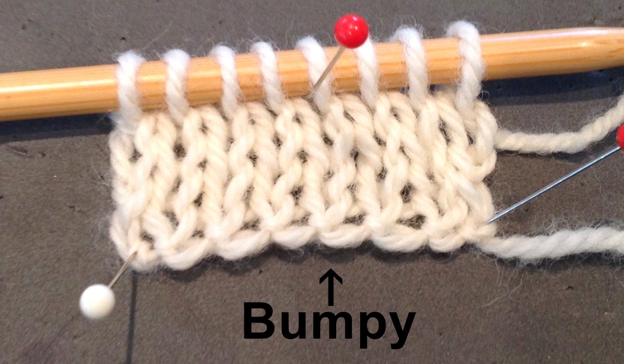 Is The First Row Of Knitting The Right Side