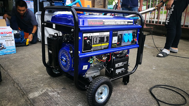 เครื่องยนต์ปั่นไฟ เบนซิน 6,000 วัตต์