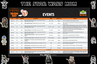 Star Wars Reads Day 2015 Events