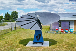 Girassol Solar Smartflower Gerador solar smartflower
