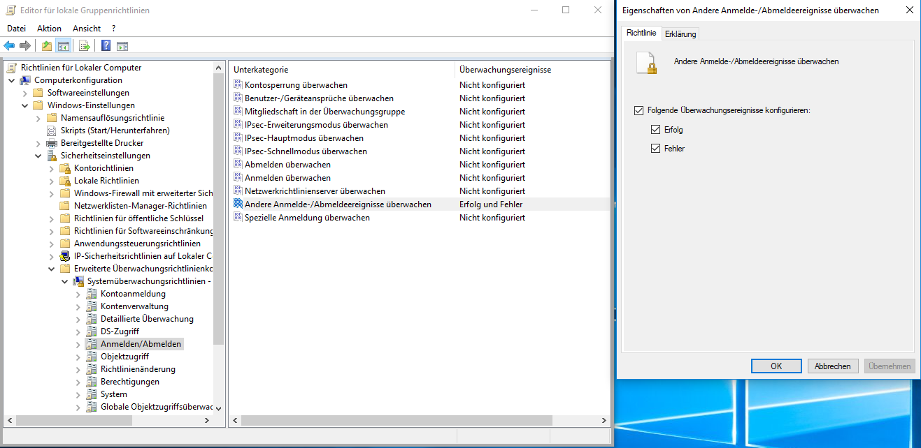 CodeLoft Logon Logoff Events Windows