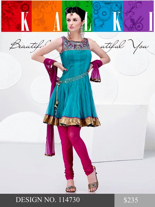 anarkali suits for short height