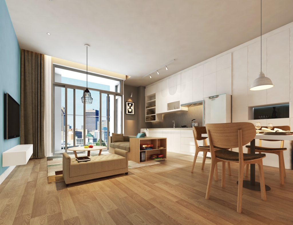 Không gian căn hộ mẫu tại chung cư Goldlight Complex City Không gian căn hộ mẫu tại chung cư Goldlight Complex City