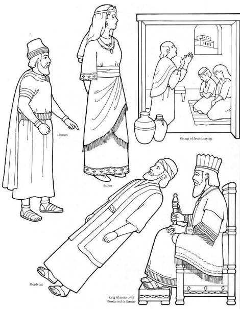 queen esther coloring pages and games - photo #15
