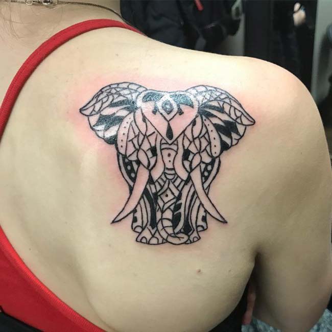 mandala baby elephant tattoo mandala baby elephant tattoo