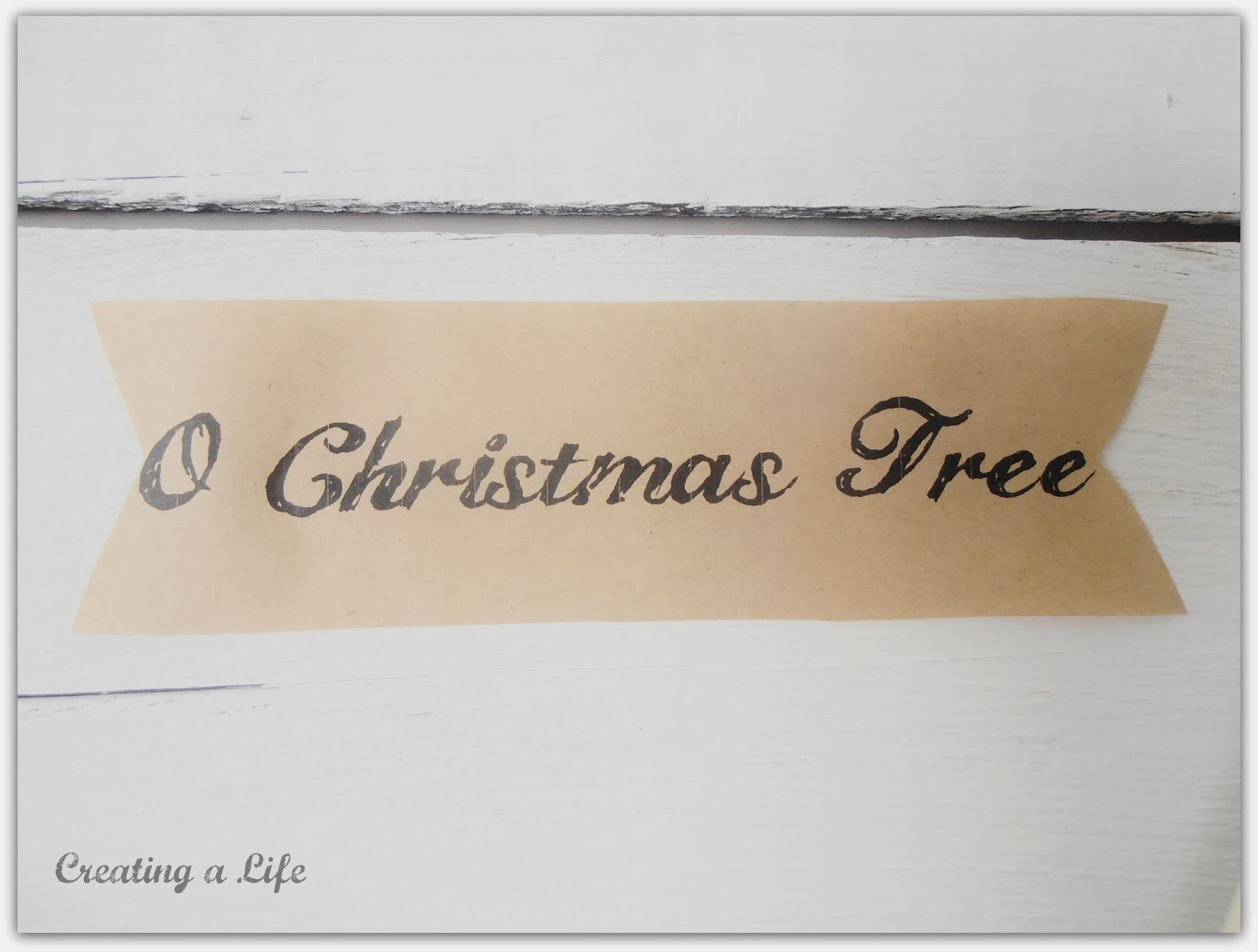 Creating A Life Studio O Christmas Tree