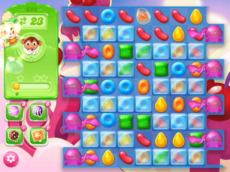 Candy Crush Jelly Saga level 622 Candy Crush Jelly Saga level 622