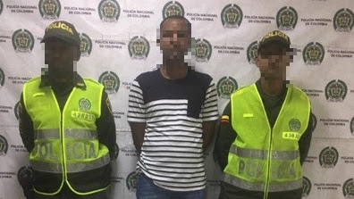 Por porte de arma de fuego capturan en Istmina a un sujeto de 40 años