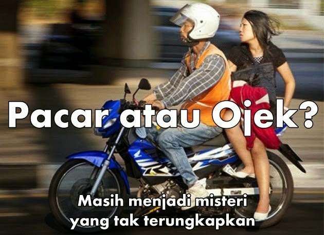 jadi pacar atau tukang ojek