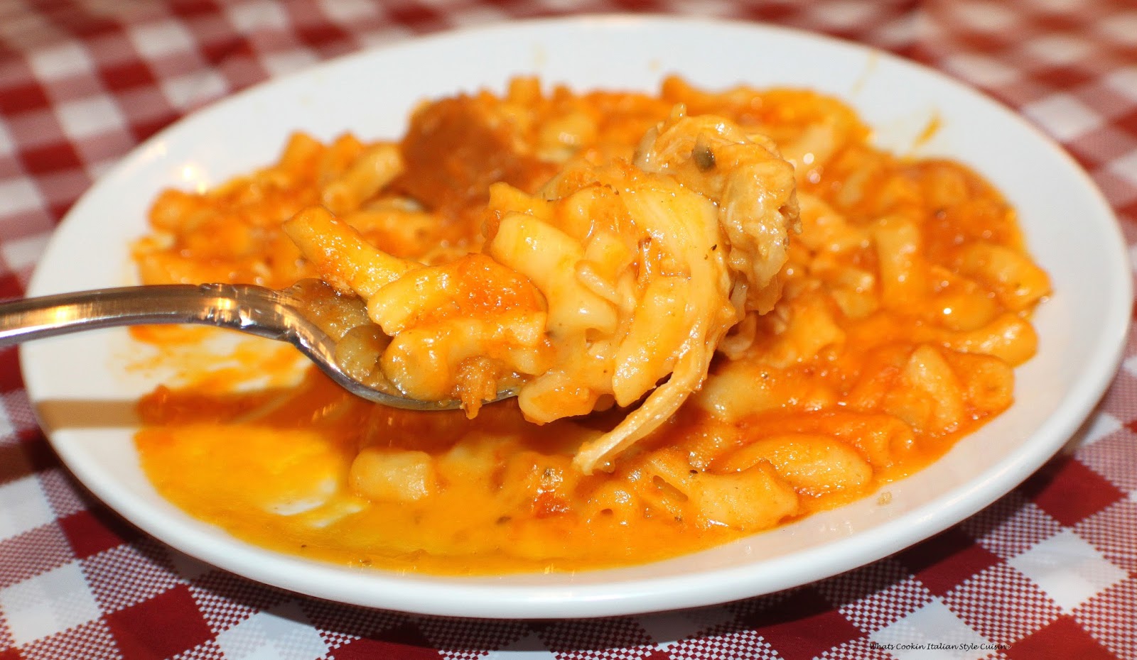 Buffalo Chicken Mac and Cheese What's Cookin' Italian Style Cuisine