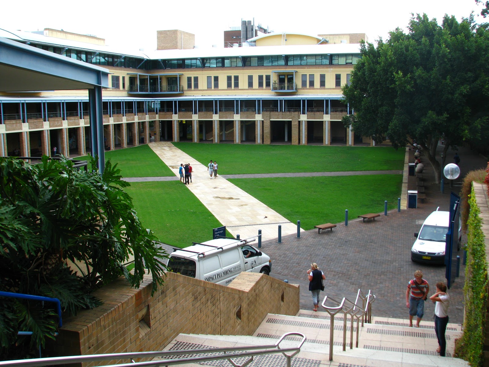 Ben's Adventures In Australia UNSW Campus