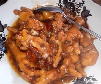 Ceker Bawang Saus Tiram Ceker Bawang Saus Tiram