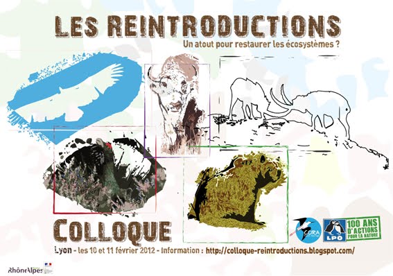 Colloque sur les réintroductions   10 et 11 février 2012 Lyon