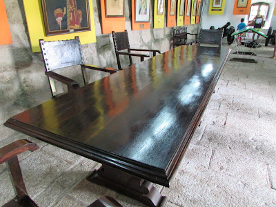 Sala de reuniões - Forte de Santa Teresa Foto: Maria Albert
