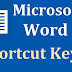 How do you Use MS Word Shortcut Keys