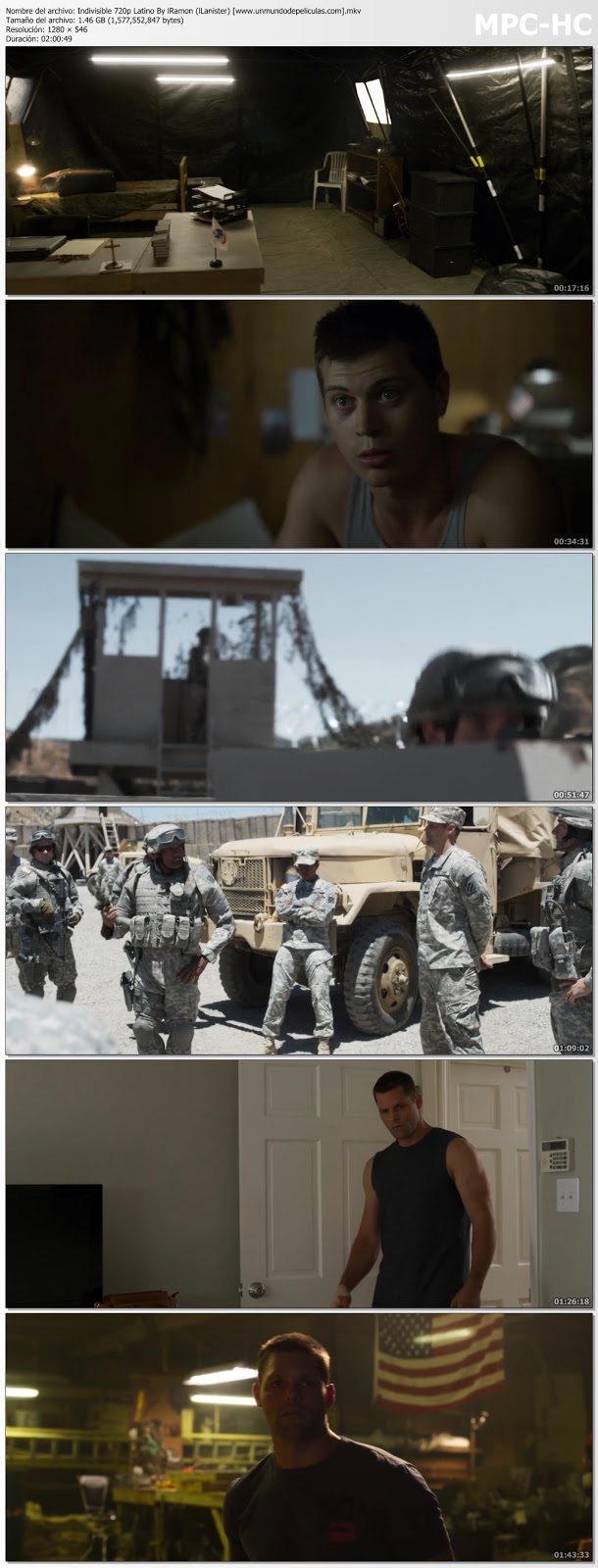 Capturas de la película.