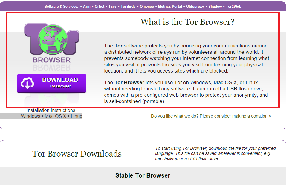 tor browser сохранить пароль гирда