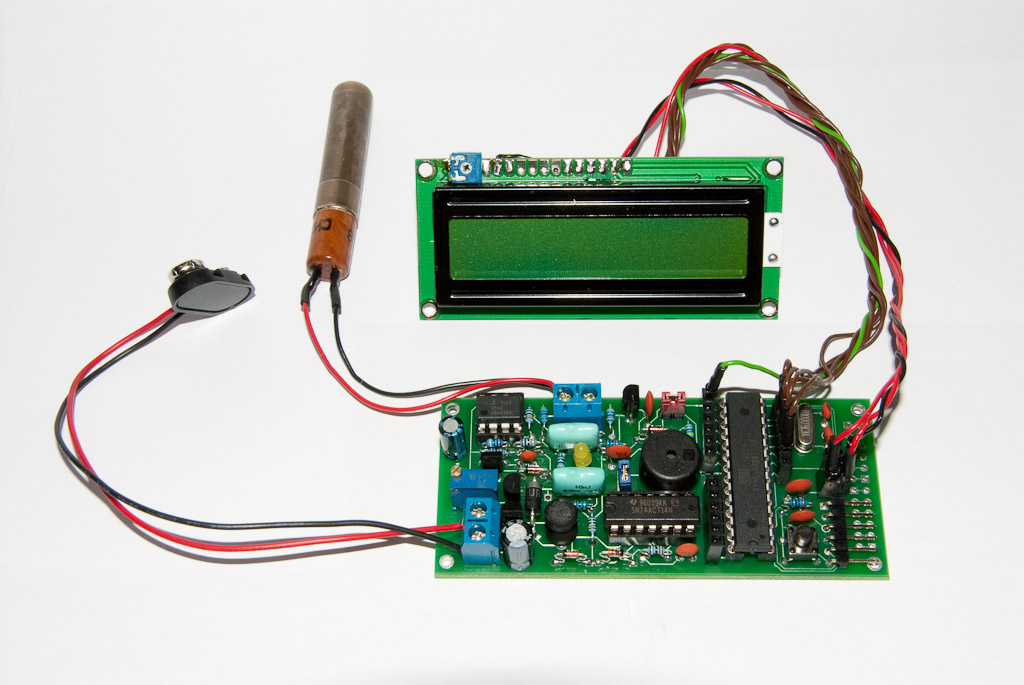 arduino geiger PCB Geiger counter smaller radio components