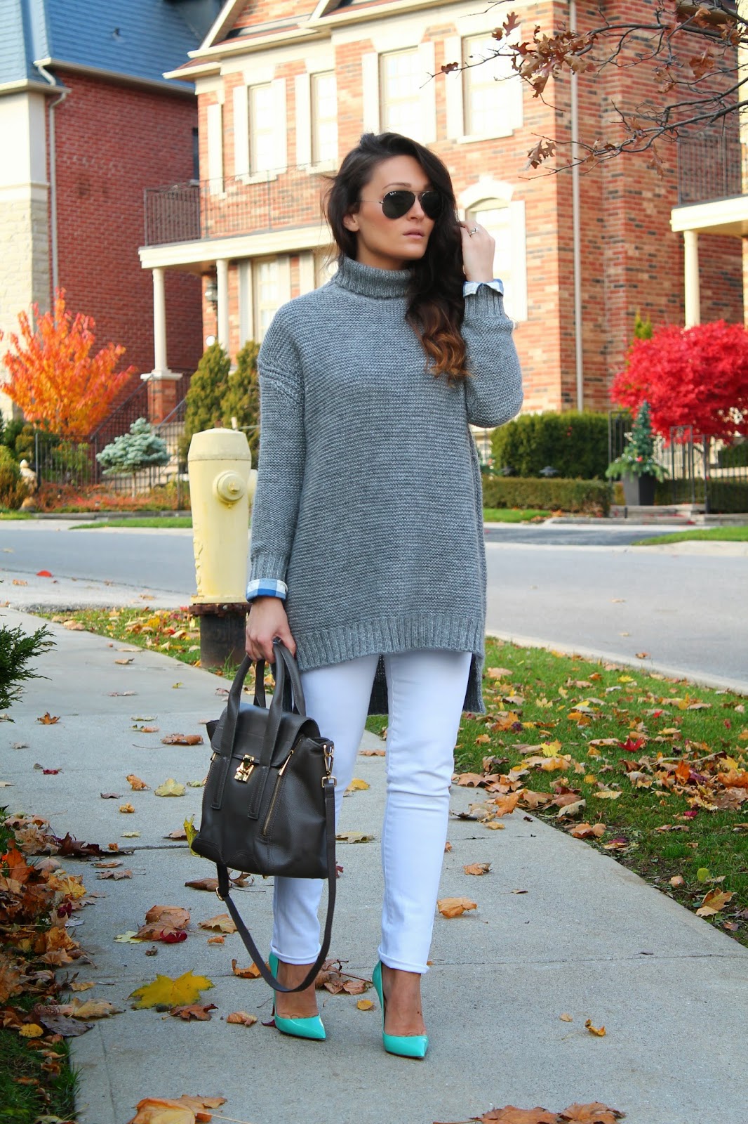 Layering With Oversized Sweater
