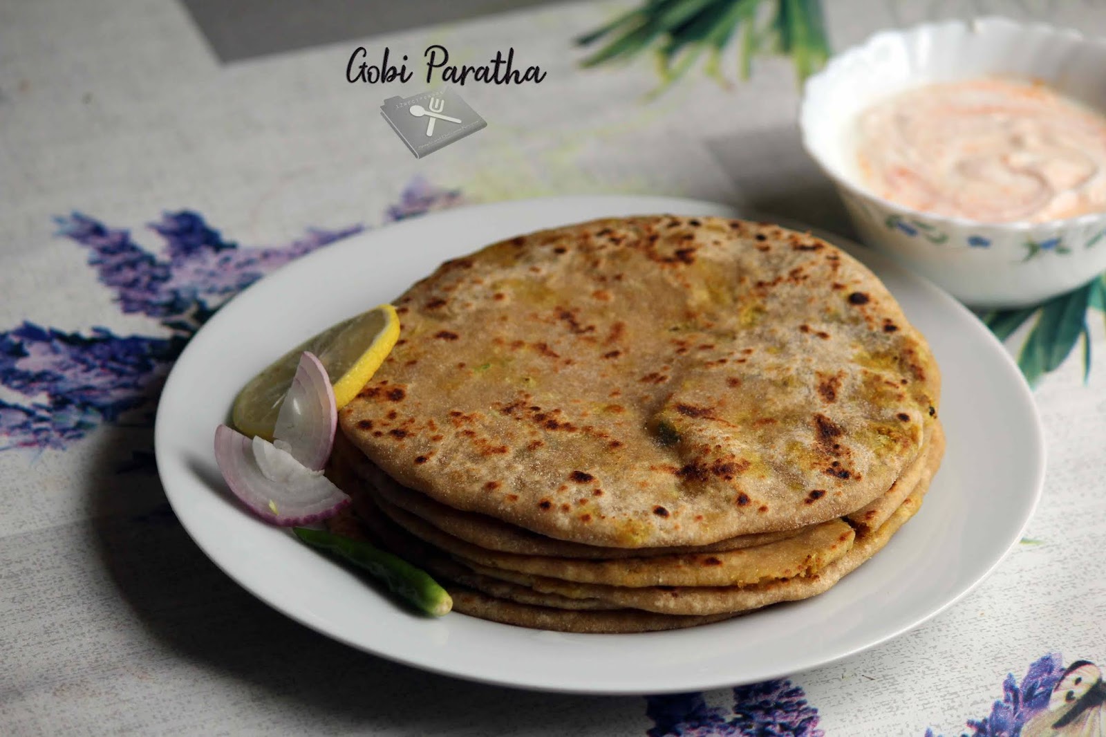 Gobi Paratha / Cauliflower Stuffed Chapathi Recipe Book