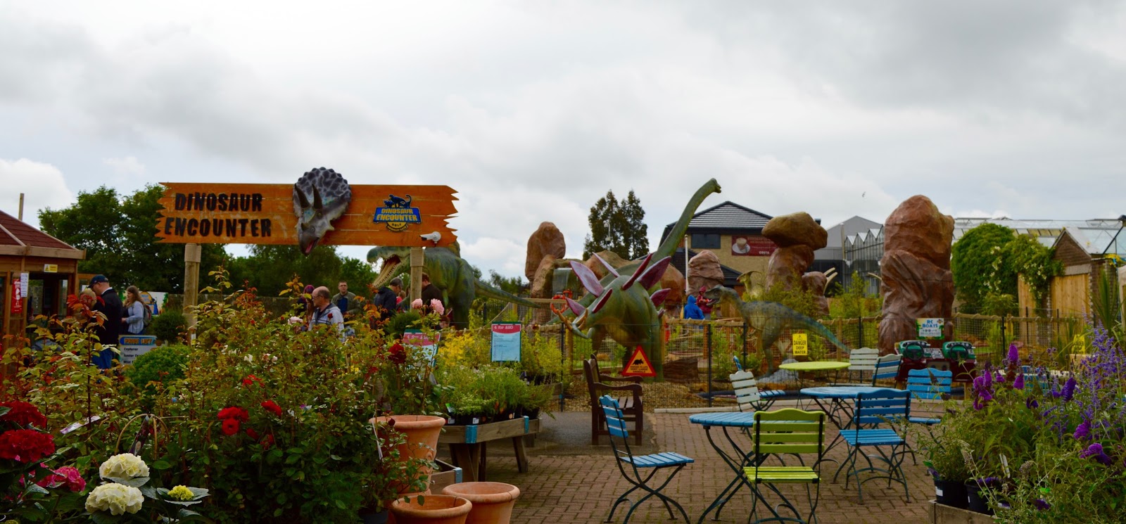 Dinosaur Golf at Heighley Gate Garden Centre North East Family Fun