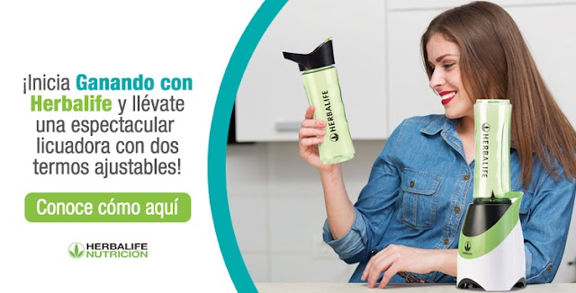 Promoción gana una Licuadora mas 2 cooler Herbalife 