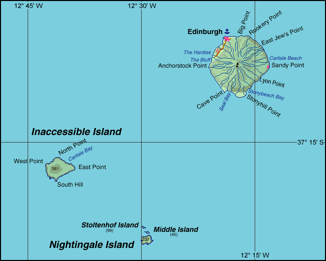 St. Helena, Ascension & Tristan da Cunha St. Helena, Ascension & Tristan da Cunha