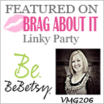 I was Featured at Be-Betsy-April 30, 2013